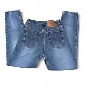 Vtg Levi's 550 Faded Blue Denim Jeans Women's 28 (8 S MIS)